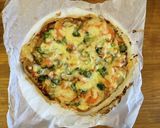 パパの明太子ポテトピザ作り方8写真