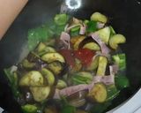 夏が本番！ナスとピーマンのパスタ作り方5写真