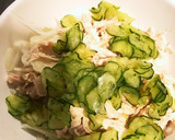 ささみと生野菜のさっぱりマヨサラダ作り方2写真