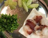 タコとセロリの爽やかパスタ作り方4写真