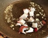 タコとセロリの爽やかパスタ作り方7写真