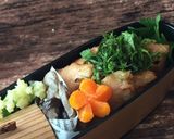 皐月28　蜂蜜味噌チキン弁当作り方6写真