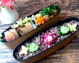 皐月28　蜂蜜味噌チキン弁当作り方8写真