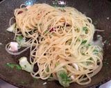 タコとセロリの爽やかパスタ作り方11写真