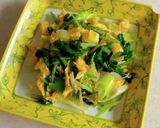 ほうれん草と卵の中華風炒めもの作り方8写真