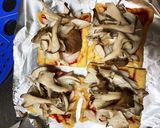油揚げのきのことツナのヘルシーピザ風作り方4写真