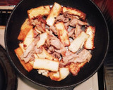 簡単☆豚肉とキャベツと厚揚げの味噌炒め作り方4写真