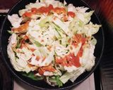 簡単☆豚肉とキャベツと厚揚げの味噌炒め作り方5写真