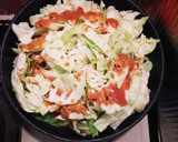 簡単☆豚肉とキャベツと厚揚げの味噌炒め作り方5写真