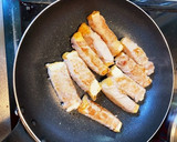 肉巻き厚揚げの韓国風焼き作り方7写真
