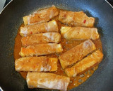 肉巻き厚揚げの韓国風焼き作り方8写真