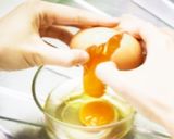 グリンピース入り卵焼き作り方1写真