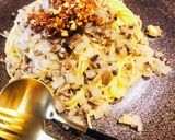 マッシュルームと玉ねぎのアンチョビパスタ作り方6写真