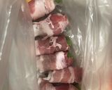 ポリ袋で簡単オクラの豚バラ巻作り方3写真