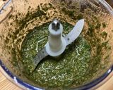 ドクダミのジェノベーゼソース（そうめん）作り方5写真