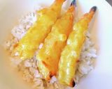 斬新中華 塩ダレのエビ天入り天津飯作り方5写真