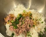 とろーり♪カレーチーズおむすび作り方1写真