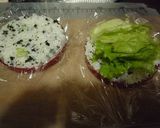 ライスバーガーみたいな☆おにぎらず作り方4写真