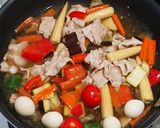 パプリカとズッキーニでカラフル八宝菜作り方8写真