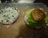 ライスバーガーみたいな☆おにぎらず作り方5写真
