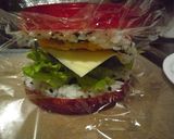 ライスバーガーみたいな☆おにぎらず作り方8写真