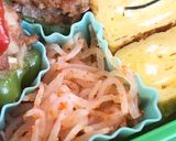 お弁当用☆ふりかけでピリ辛たらこしらたき作り方8写真