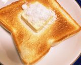ずぼらチーズケーキ風トースト作り方2写真
