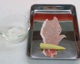 ヤングコーンの豚巻きうま塩レモン炒め作り方1写真