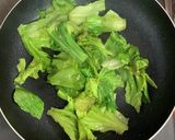 フライパンひとつ♡鮭とレタスチャーハン作り方6写真