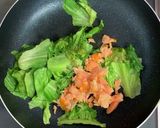 フライパンひとつ♡鮭とレタスチャーハン作り方7写真