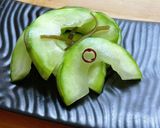 美味♡摘果メロンのお漬物（小さなメロン）作り方8写真
