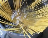 アスパラとベーコンのペペロンチーノ！作り方2写真