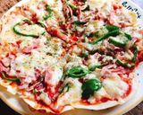 フライパンで簡単♡餃子の皮で夏野菜ピザ作り方7写真