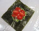 おにぎらず★タコライス風作り方5写真