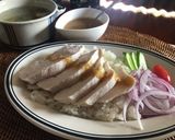茹で鶏で簡単＊お家の調味料でカオマンガイ作り方6写真