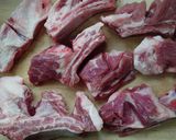 骨付き肉のオレンジ煮作り方1写真