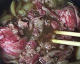 我が家の牛丼作り方3写真