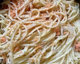 冷めても美味！シンプル鮭フレークパスタ作り方2写真