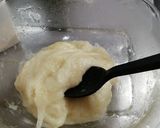 冷凍切り餅で作る秋田の甘い豆餅作り方3写真