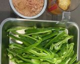 ピーマンとツナの味噌炒め〜何食べ#106作り方1写真