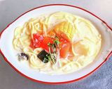 ポトフのクリームスープパスタ作り方6写真