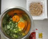 ふわふわ！居酒屋さんの納豆たまご焼き作り方2写真