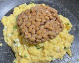 ふわふわ！居酒屋さんの納豆たまご焼き作り方6写真