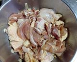 鶏唐揚げの甘味噌和え作り方1写真