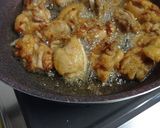 鶏唐揚げの甘味噌和え作り方3写真