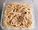 ツナとなめ茸のホットナッツ旨辛パスタ☆作り方6写真