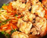 鶏の唐揚げチリソース作り方11写真