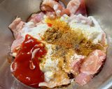 ＊鶏肉のタンドリーチキン風炒め＊作り方1写真