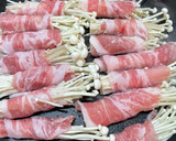 豆苗とえのきの肉巻き☆ポン酢と黒コショウ作り方6写真