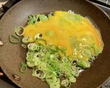 ネギの香味納豆たまごチャーハン作り方2写真